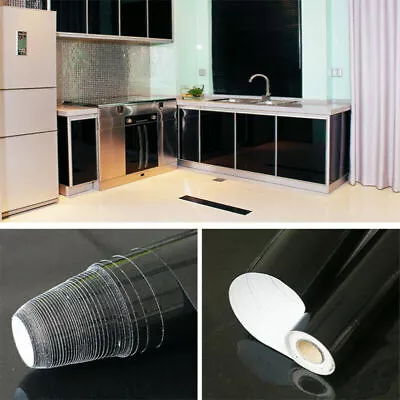 PVC Glitter Self Adhesive Contact Paper Kitchen Furniture Decor Wallpaper Roll • $8.67