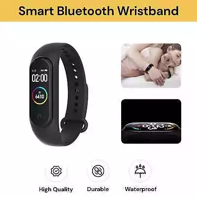 Smart Bracelet Heart Rate Blood Pressure Health Waterproof Smart Watch Tracker • $18.99