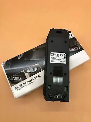 NEW Genuine BMW 5 Series 6 7 Series Snap In Adapter Connect IPhone 6 7 8 Charging Tray • £29.12