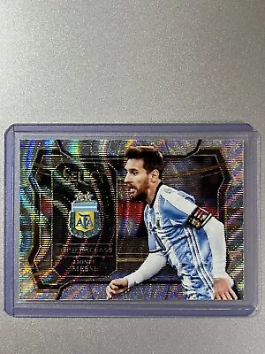 Lionel Messi  Argentina  Panini Select Soccer 17-18  TOP OF THE CLASS  PRIZM SP • £26.50