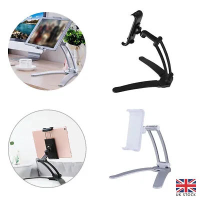 2in1 Desktop Kitchen Stand + Wall Mount Bracket Holder For Phone Tablet IPad Air • £16.99