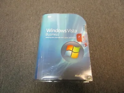 Microsoft Windows Vista Business 32 Bit DVD Full English MS WIN X12-08297 • $67.50