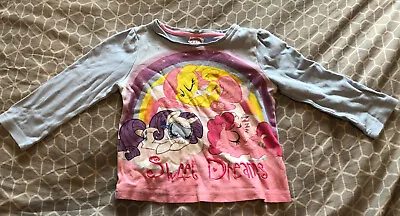 Mini Club Girl’s My Little Pony Colourful Long Sleeve Pyjama Top 3-4 Years • £2.40