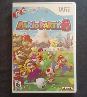 Mario Party 8 (Nintendo Wii 2006) CIB Complete With Manual TESTED & WORKING! • $28