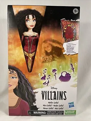 Hasbro Disney Villains Tangled Rapunzel Mother Gothel 11  Doll SEALED BRAND NEW • $33.99