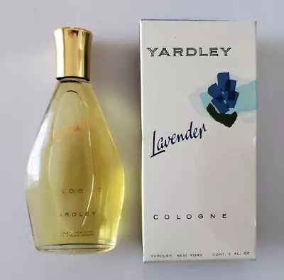 Vintage Yardley Lavender Cologne 2 Ounce Unopened NOS • $29.99