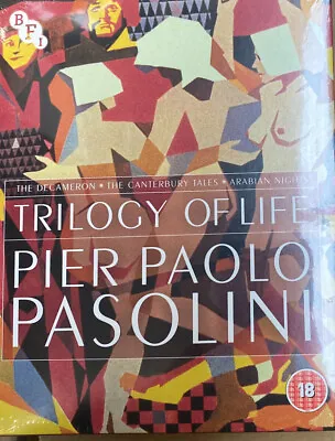 £22.90 • Buy Trilogy Of Life Blu-ray (2019) Franco Citti, Pasolini (DIR) Cert 18 3 Discs New