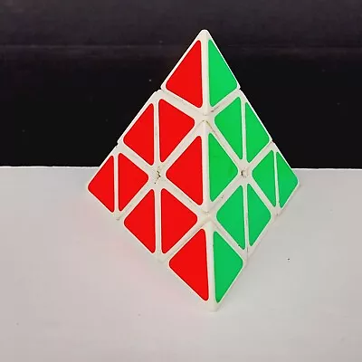 Vintage Tomy 1980s  Pyraminx Pyramid Triangle Mechanical Puzzle Brain Teaser • $8.95
