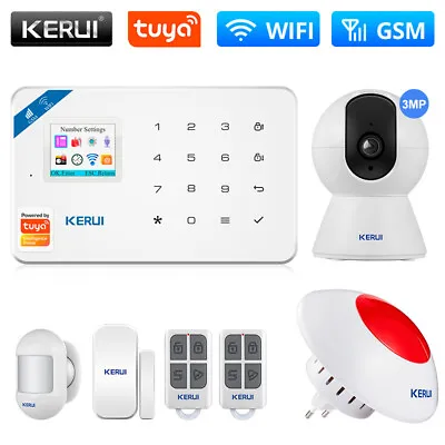 Wireless Tuya APP WIFI GSM Home House Security Alarm System Anti-theft Detector • $16.14
