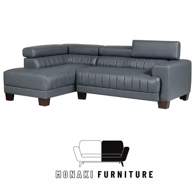 Modern Milano Corner Leather Sofa | Fast UK Delivery | Limited Time Offer! • £700