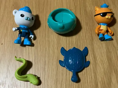 Octonauts Octopod Figures Bundle X 5 Barnacles Kwazii GUP-A Sea Creatures • £16.99