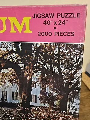 Vintage 1972 Milton Bradley Magnum 2000 PC Jigsaw Puzzle 16. Spring In USA NEW • $49.99