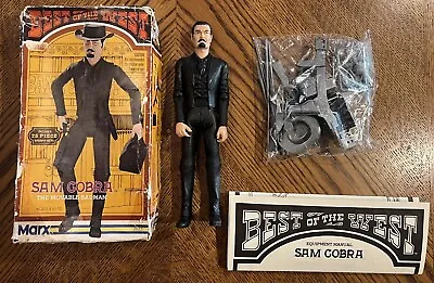 Marx Johnny West Vintage Best Of The West BOTW Sam Cobra W/Box Gray-Silver Gear • $115