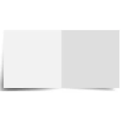 50 X 6 X6  Greeting Card Blank Inserts For Wedding Invites Card Making. White 1 • £4.99