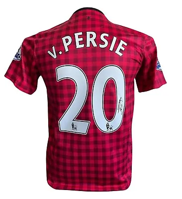 Robin Van Persie Signed Manchester United 2013 Home Shirt • £242.21