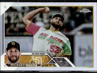 2023 Topps Chrome Update Michael Wacha Refractor #USC189 - San Diego Padres • $1.39