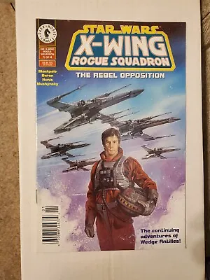 Star Wars X-WING Rogue Squadron #1 Newsstand Rare Rebel Opposition Wedge 1995 • $30