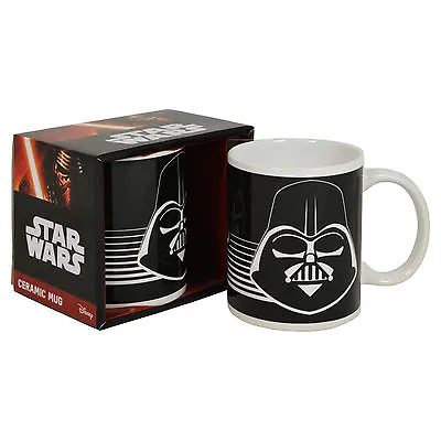 Star Wars Darth Vader Mug. Ceramic Gift Boxed Gift For Him Her Coffee Cup • £5.95