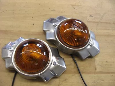 2 Vintage King Bee Amber Clearance Lights • $140