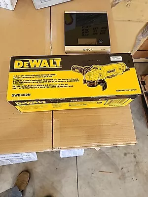 Dewalt 4-1/2-Inch 11-Amp Paddle Switch Angle Grinder - NO LOCK: DWE402N • $85