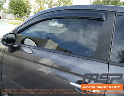 JDM Vent Visors 4pcs Volkswagen Golf Rabbit 06 07 08 4-Door Hatchback • $35.22