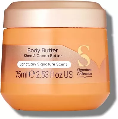 Sanctuary Spa Body Butter Cream Moisturiser With Shea Butter Vegan And Cruelty • £4.72