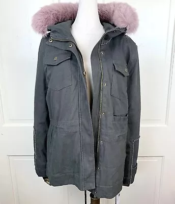 NEW! UGG Jodie Convertible Field Parka Olive Toscana Hood Jacket Size M $595 • $275