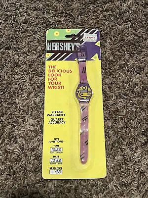 Vintage 1988 Hershey's Chocolate Promotional Watch Advertising New In Packing • $10