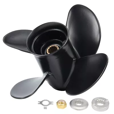 10.6 X 12 Boat Propeller 4 Blades Prop For Mercury Outboard 25-70HP 13 Tooth • $95