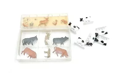 Assorted Animals Ho G Scale For Trains Bulls Cows Deer  Mix Of Brands Preiser • $24.99