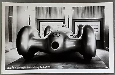 Mercedes W 154 Record Car Caracciola Berlin Automobile Exhibition 1939 (Oy-3805 • £25.83