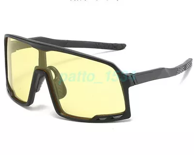 Outdoor Sports Cycling Bike Running Sunglasses UV400 Lens Goggle Glasses Eyewear • $18.76