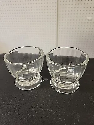 Vintage BC Glass Egg Cups (Set Of 2) • $12.50