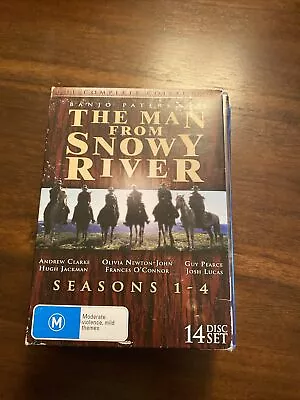 The Man From Snowy River - The Complete Series (DVD 1993 14-Disc) Region 4 • $49.99