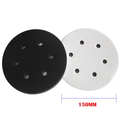 150mm 6 Inch Soft Interface Pad Hook Loop Foam Disc Protecting Sanding Disc Mats • $11.18
