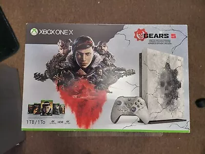 Microsoft Xbox One X 1TB Gears 5 Limited Edition Console Bundle • $300