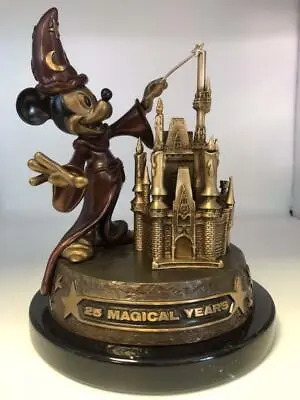 Disney 25 Magical Years Bill Toma Bronze Mickey Mouse Sculpture 35/100 Signed • $2300