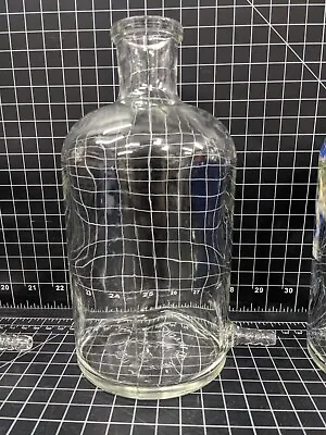 $55 • Buy Corning Pyrex Aspirator Bottle 1000ml 1L Flask Vacuum Trap Kimble Ace Lab Glass