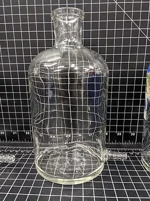 $55 • Buy Corning Pyrex Aspirator Bottle 1000ml 1L Flask Vacuum Trap Kimble Ace Lab Glass