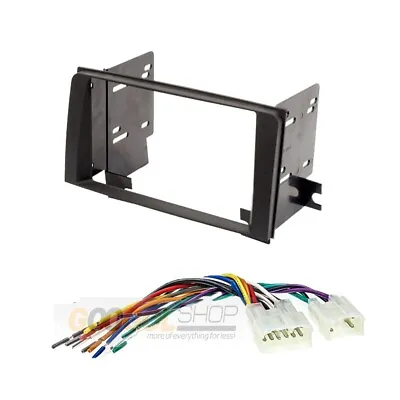 Double DIN Car Stereo Dash Install Kit Harness For 2003-2009 Toyota 4Runner • $28.99