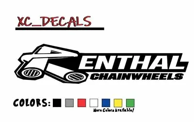 Renthal ChainWheels (x2) PAIR Vinyl Decal Sticker Graphics Logo Offroad • $5.75