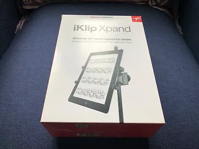 IKLIP EXPAND MICROPHONE STAND EASY MOUNT FOR IPAD By IK Multimedia • £45