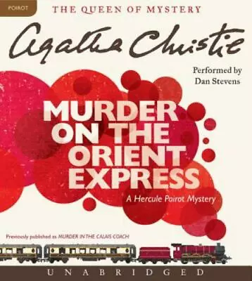 Murder On The Orient Express CD: A Hercule Poirot Mystery By Christie Agatha • $5.18