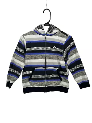 Volcom Aztec Full Zip Hoodie Youth XL Blues And Grays • $15