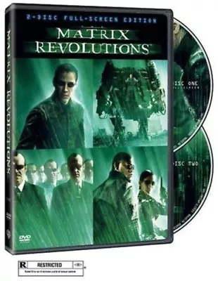 The Matrix Revolutions (DVD 2004 2-Disc Set Full Screen) NEW • $5.97