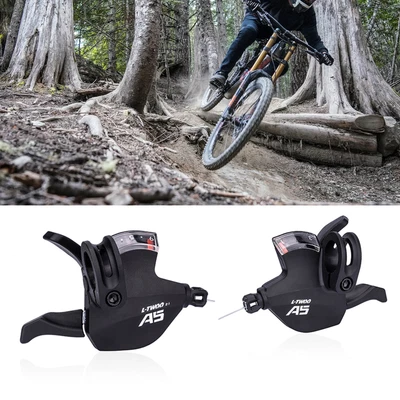 Speed Shift Lever Low Friction Ergonomic Design Bicycle 3x9 Thumb Gear Shifter • $18.43