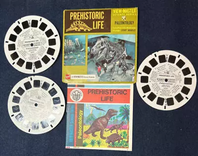 Paleontology Prehistoric Life Dinosaur Booklet 3 Reels • $10