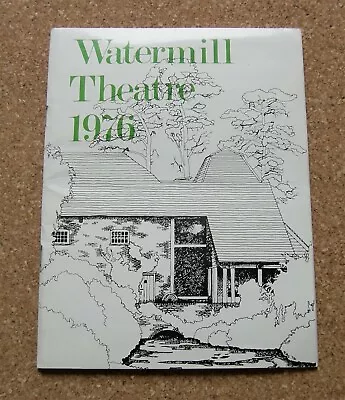 £2.99 • Buy Sleuth The Watermill Theatre Programme 1976 -  Basil Lord - Paul Alexander.