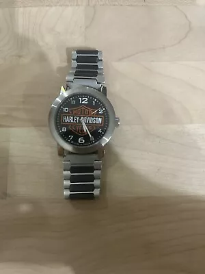 BULOVA HARLEY-DAVIDSON 76AO4 Men's Watch 37MM • $50