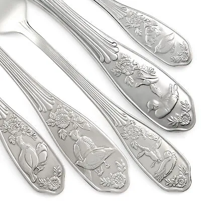 Spode WOODLAND Stainless 18/10 Multimotif Wallace Silverware CHOICE Flatware • $89.89